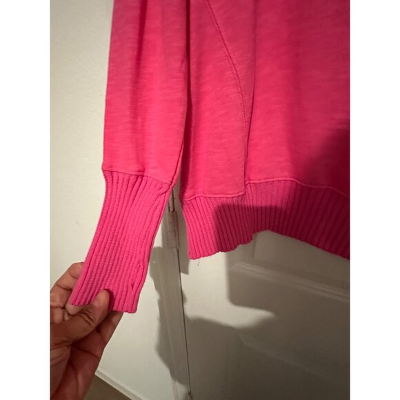 Blueb Collection Pink Hooded Pullover With Snap Buttons - Picture 9 of 13